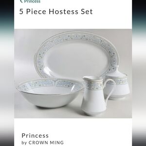 Princess 5 Piece Hostess Set